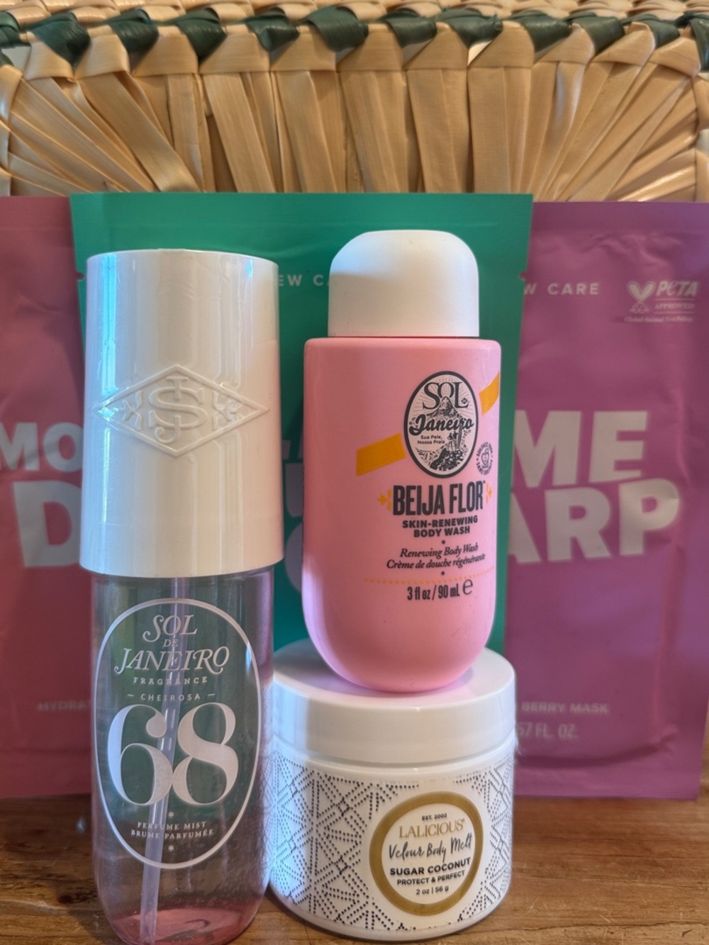 Sol de Janeiro Pink & White Travel Primer and Mist Set